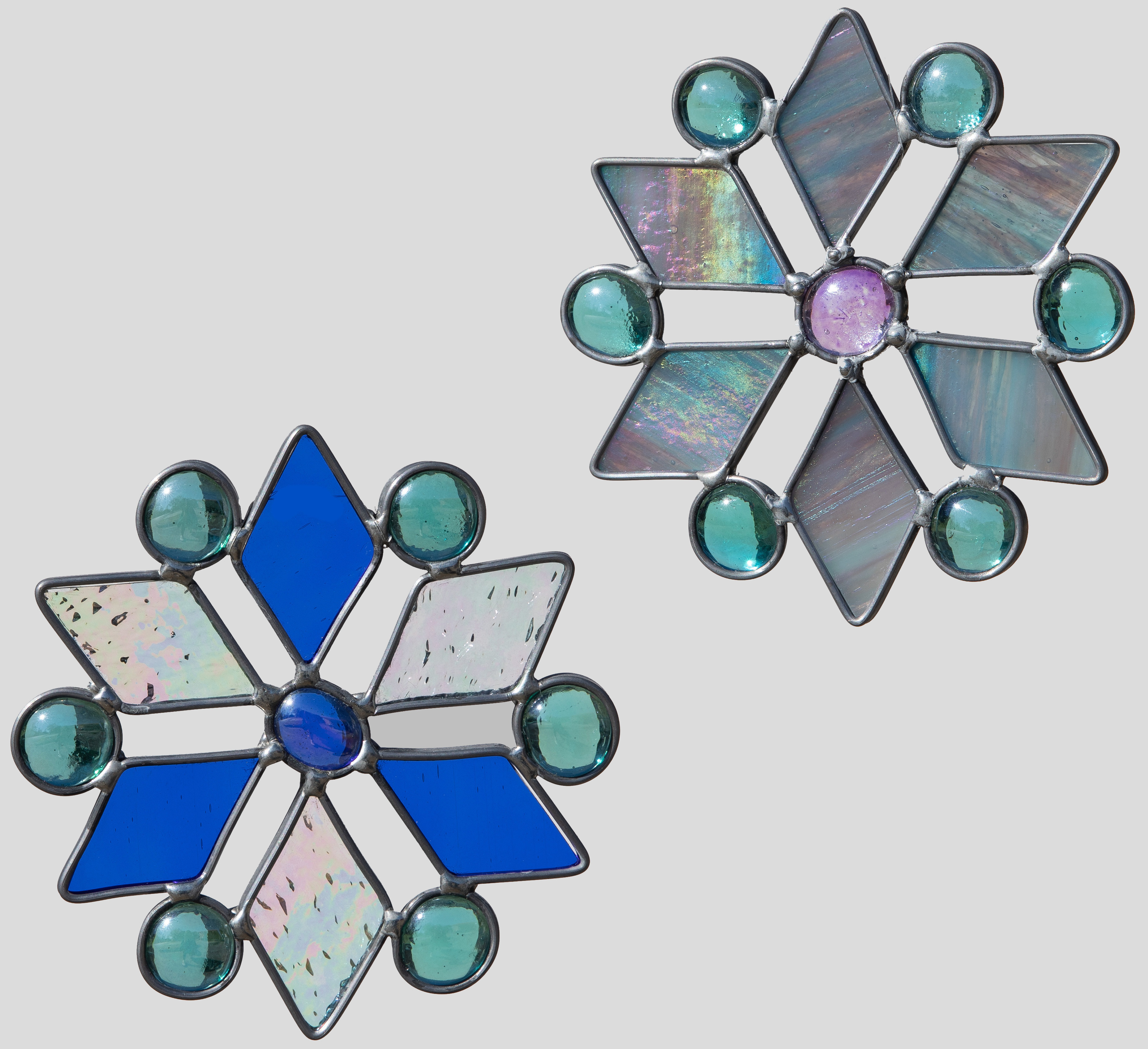 glass snow flake class examples