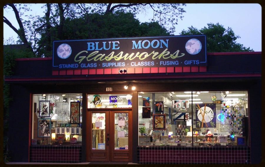 Blue Moon Glassworks Storefront